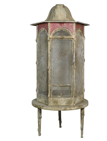 León Garden Faux Bois Aviary - Matthew Izzo Collection