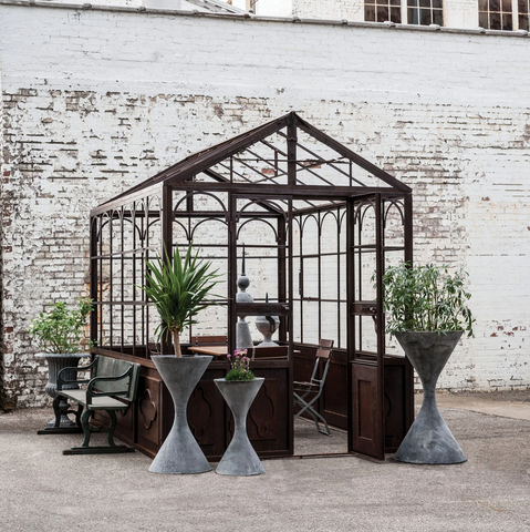 Cast Iron Orangerie Garden House - Small