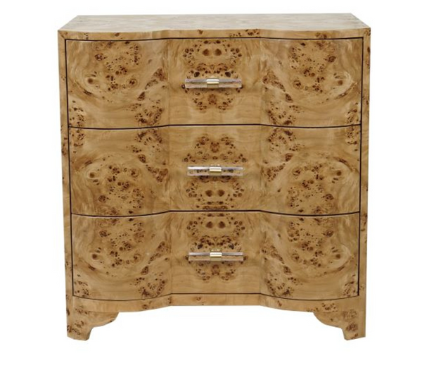 Calvin Side Table - Light or Dark Burlwood