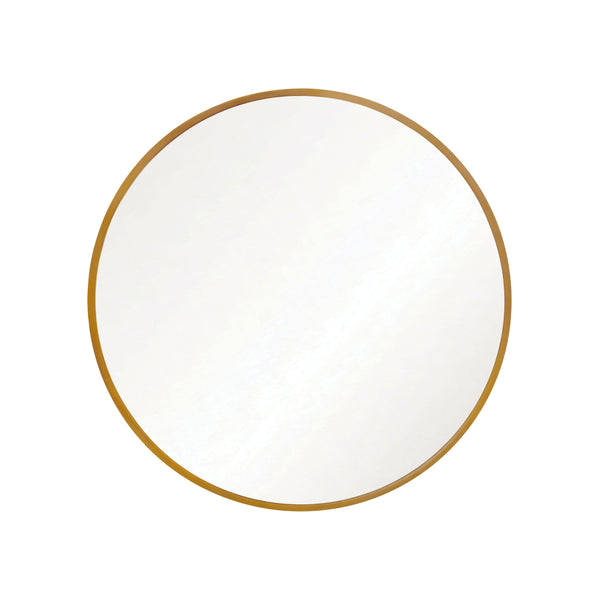 Talia Brass & Marble Pedestal Accent Table