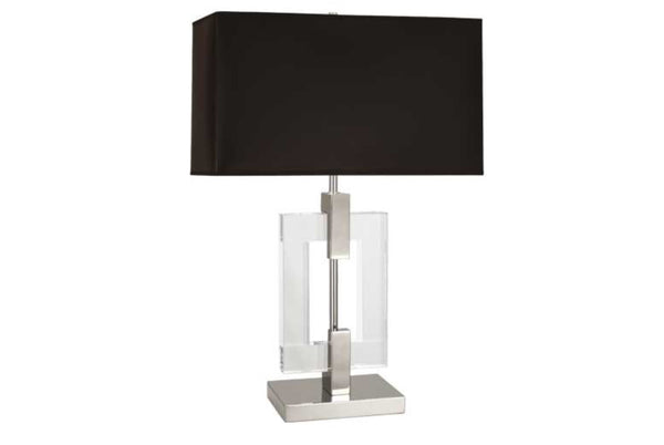 Robert Abbey Lincoln Nickel Table Lamp