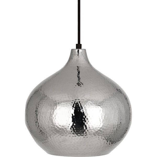 Robert Abbey Dal Polished Nickel Pendant