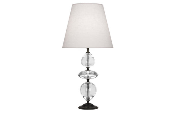 Williamsburg Orlando Bronze/Linen Table Lamp