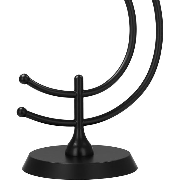 Robert Abbey Charlee Matte Black Table Lamp