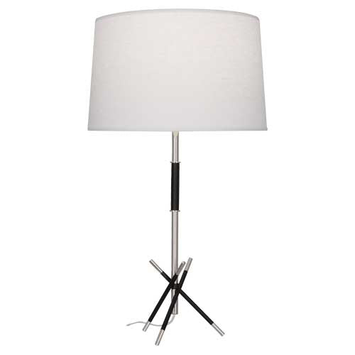 Robert Abbey Thatcher Nickel Table Lamp