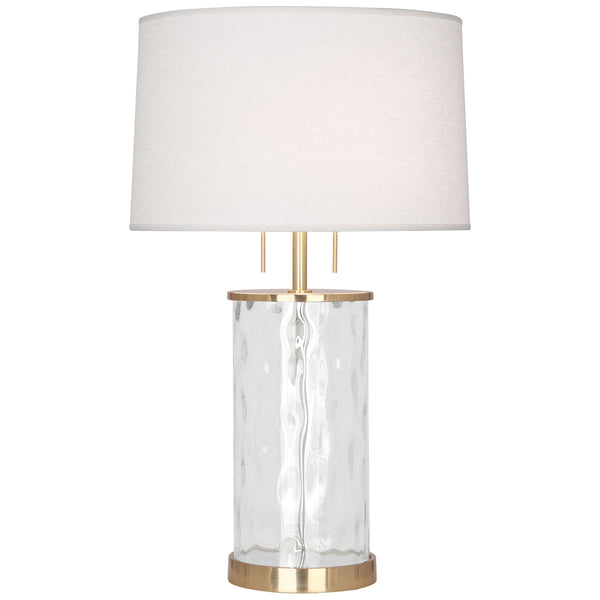 Robert Abbey Gloria Wave Glass Table Lamp