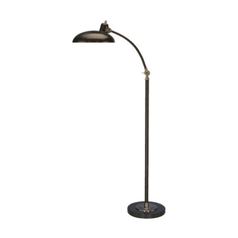 Robert Abbey Bruno Adjustable "C" Arm Task Floor Lamp - Matthew Izzo Home