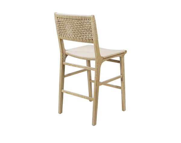 Astrid Coastal Counter Stool - Cerused Oak