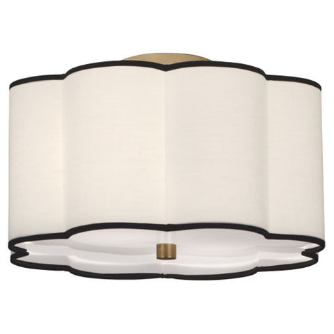 Robert Abbey Axis 16” Semi-Flush Mount - Matthew Izzo Home