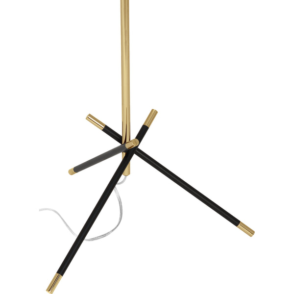 Robert Abbey Thatcher Brass Floor Lamp