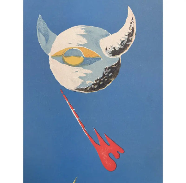 "The Moon" (La Lune) - 1938 Lithograph by André Masson