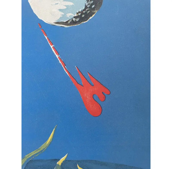 "The Moon" (La Lune) - 1938 Lithograph by André Masson
