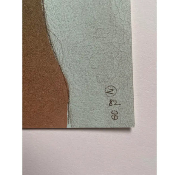"Solitudine" - Original Color Lithograph by Bruno Bruni