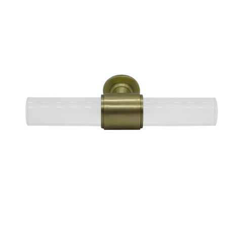 Worlds Away Rutherford Acrylic Pole Handle - Matthew Izzo Home