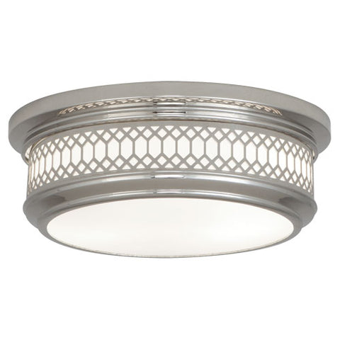 Williamsburg Tucker Nickel Flushmount - Matthew Izzo Home