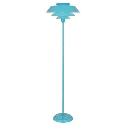 Robert Abbey Pierce Blue Floor Lamp