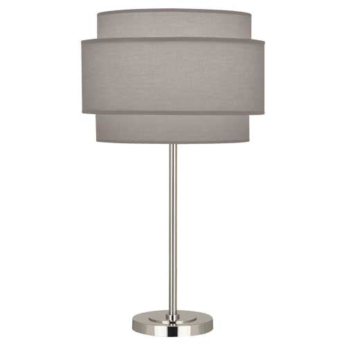 Robert Abbey Decker Smoke Gray Table Lamp