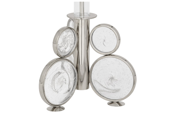 Robert Abbey Atticus Nickel Floor Lamp