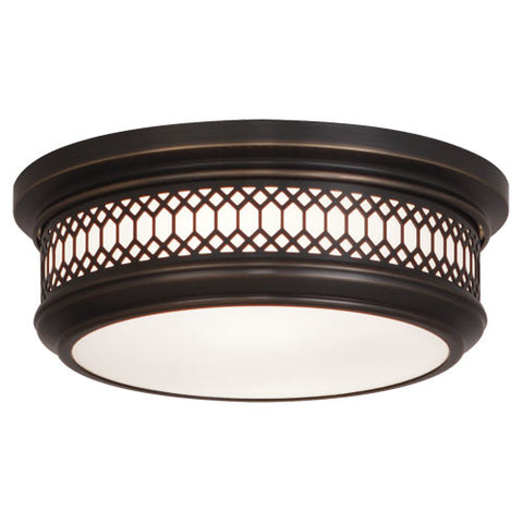 Williamsburg Tucker Bronze Flushmount - Matthew Izzo Home