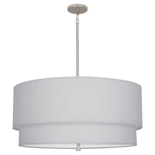 Robert Abbey Decker Pearl Grey/Nickel Pendant