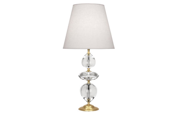 Williamsburg Orlando Brass/Linen Table Lamp