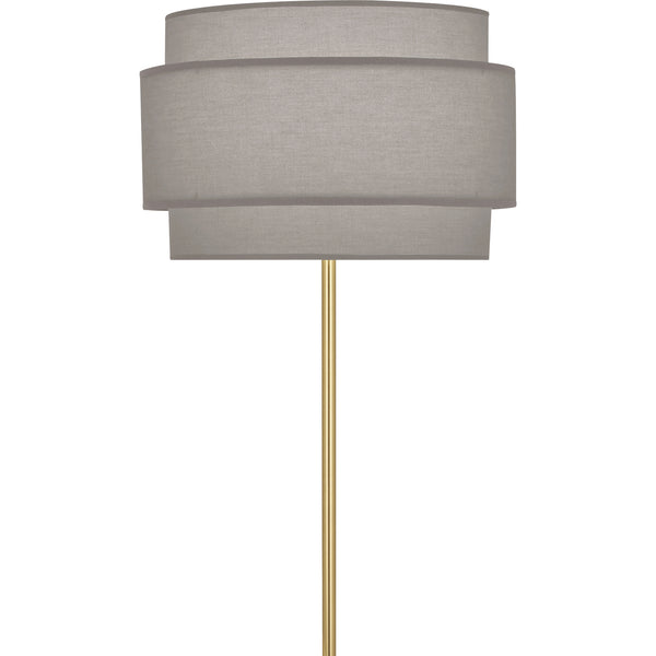 Robert Abbey Decker Smoke Gray Floor Lamp