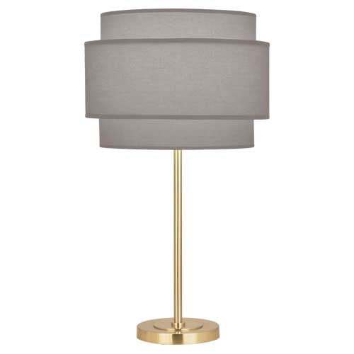 Robert Abbey Decker Smoke Gray Table Lamp