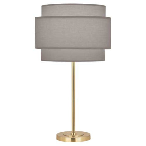 Robert Abbey Decker Smoke Gray Table Lamp - Matthew Izzo Home