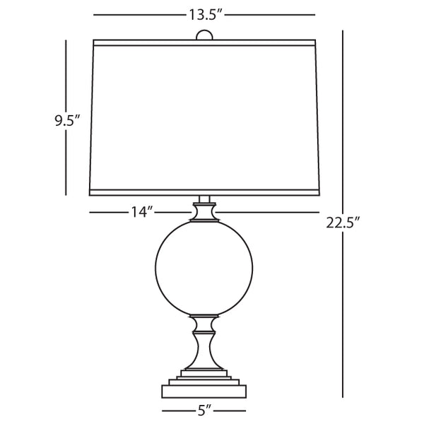 Robert Abbey Celine Accent Lamp