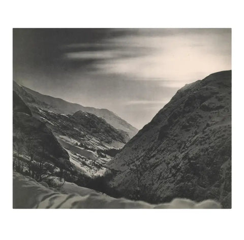 1930s French Photogravure by Pierre Jahan, Titled ‘Clair De Lune a Huez’ - Matthew Izzo Home