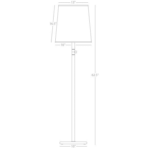 Robert Abbey Rico Espinet Buster Chica Floor Lamp