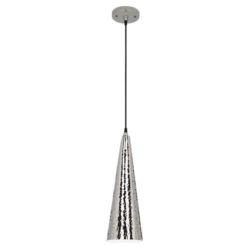 Robert Abbey Dal Polished Nickel Pendant