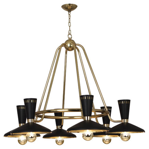 Robert Abbey Vortex Chandelier Large - Matthew Izzo Home