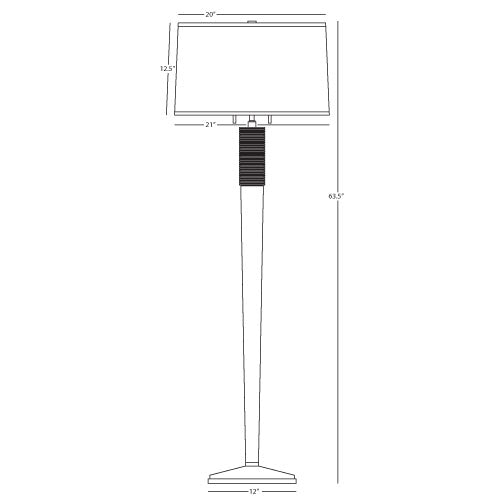 Robert Abbey Berkeley Floor Lamp