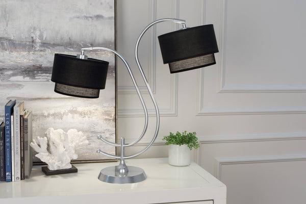 Robert Abbey Charlee Chrome Table Lamp