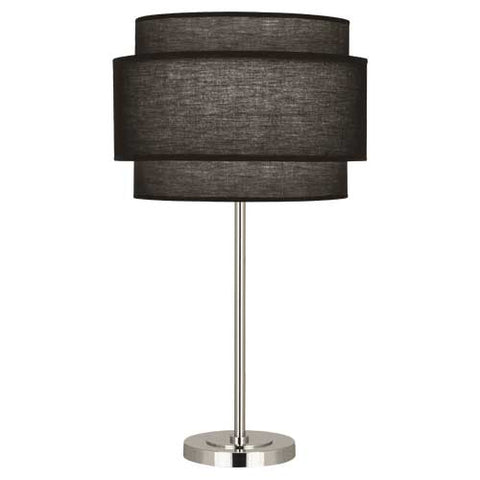 Robert Abbey Decker Raven Black Table Lamp - Matthew Izzo Home