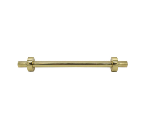 Worlds Away Macon Brass Long Cabinet Handles - Matthew Izzo Home