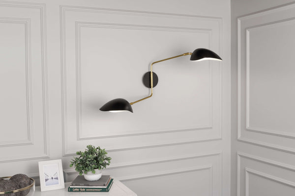 Rico Espinet Racer Adjustable Double Wall Sconce