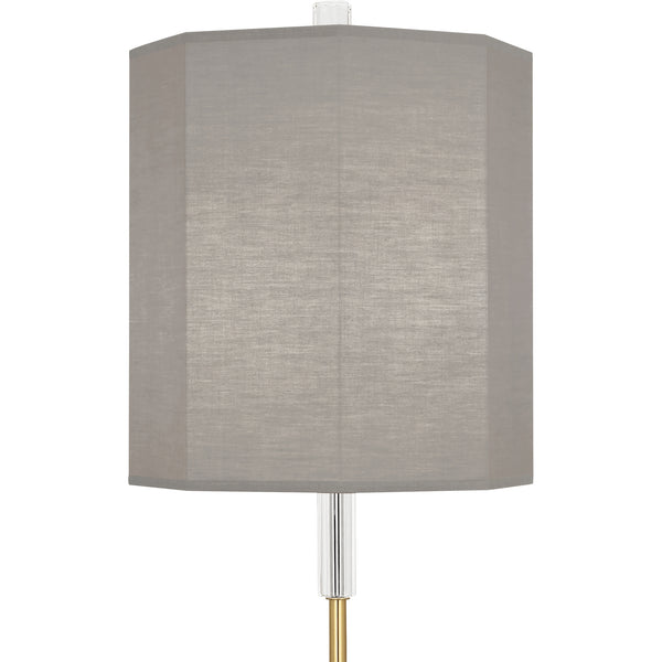 Robert Abbey Kate Smoke Gray Table Lamp