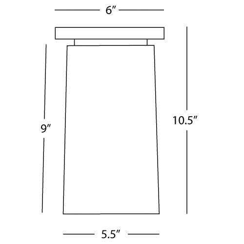 Robert Abbey Rico Espinet Nina Flush Mount