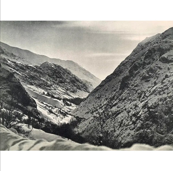 Clair de Lune a Huez - French Photogravure by Pierre Jahan 1930s