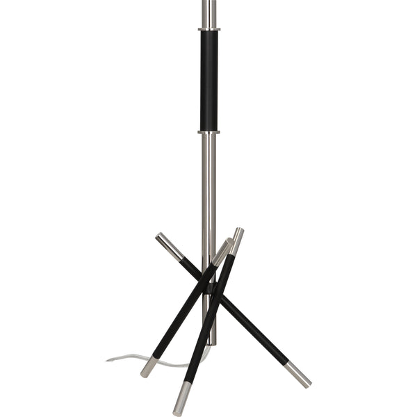 Robert Abbey Thatcher Nickel Table Lamp