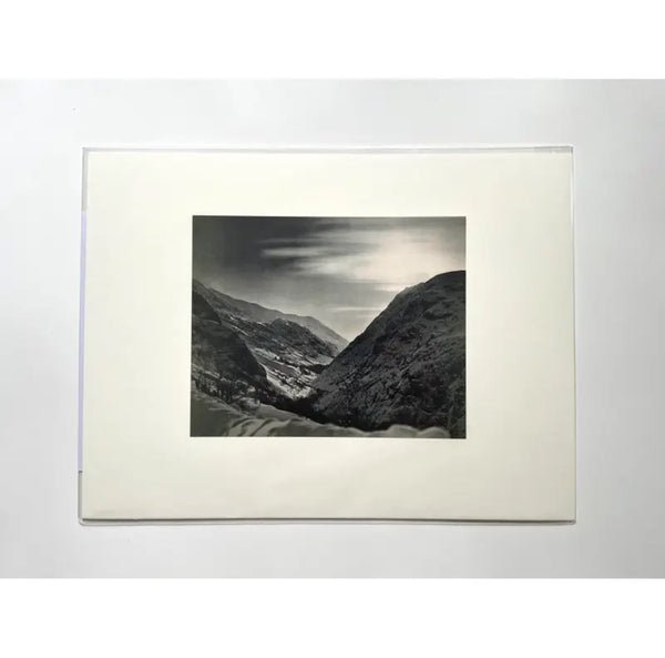 Clair de Lune a Huez - French Photogravure by Pierre Jahan 1930s