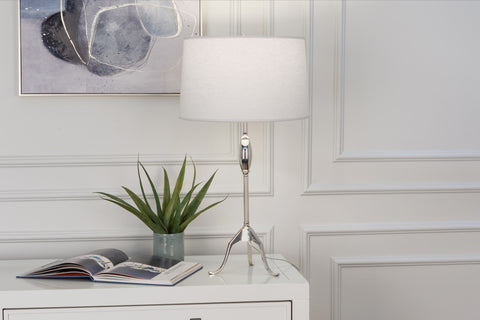 Robert Abbey Grace Nickel Table Lamp - Matthew Izzo Home