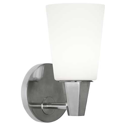 Robert Abbey Wheatley Chrome Wall Sconce