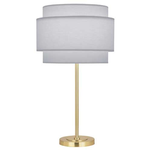Robert Abbey Decker Pearl Gray Table Lamp
