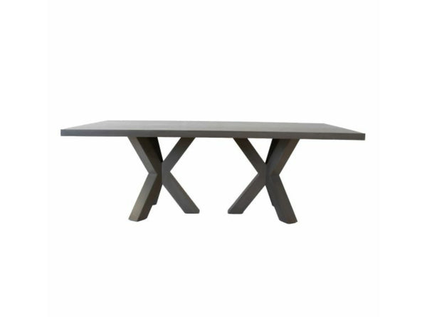 Haines 86" Smoke Grey Dining Table