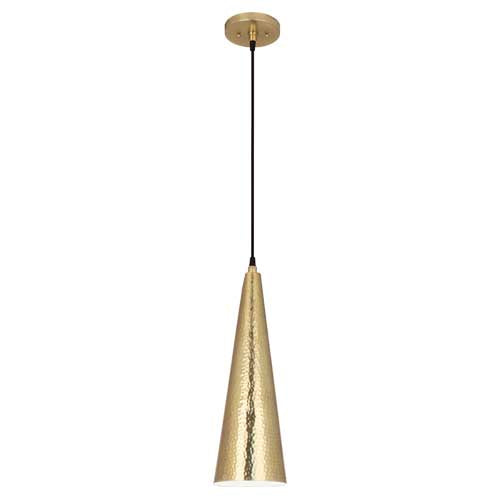 Robert Abbey Dal Modern Brass Pendant