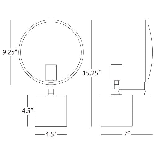 Robert Abbey Fineas Accent Lamp