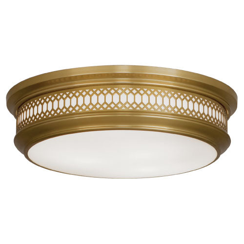 Williamsburg Tucker Brass Flushmount